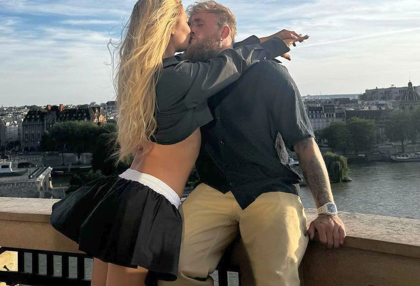 Jake Paul și Jutta Leerdam