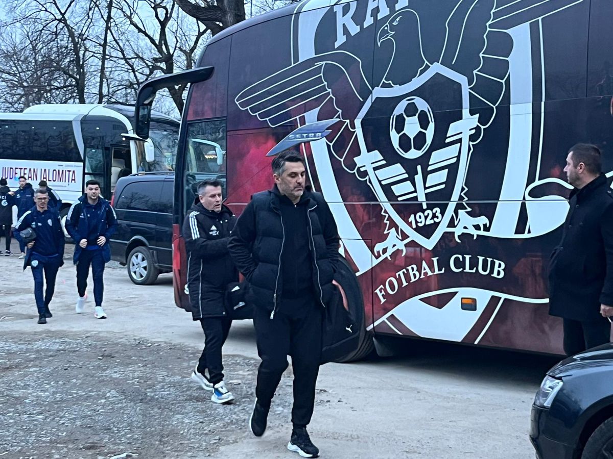 Unirea Slobozia - Rapid, imagini înaintea partidei din etapa 29