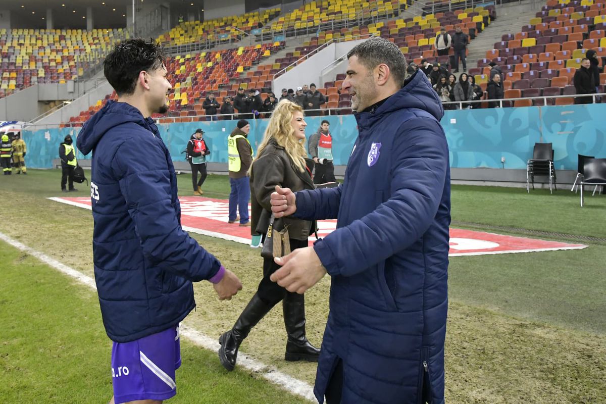 Bogdan Andone a plâns în lojă, apoi a coborât și a spus ce obiectiv are FC Argeș în play-off: „Asta putem fi”