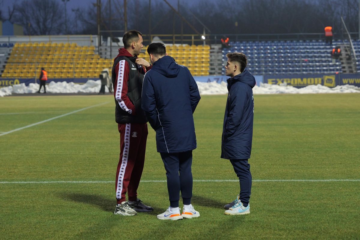 Unirea Slobozia - Rapid, imagini înaintea partidei din etapa 29