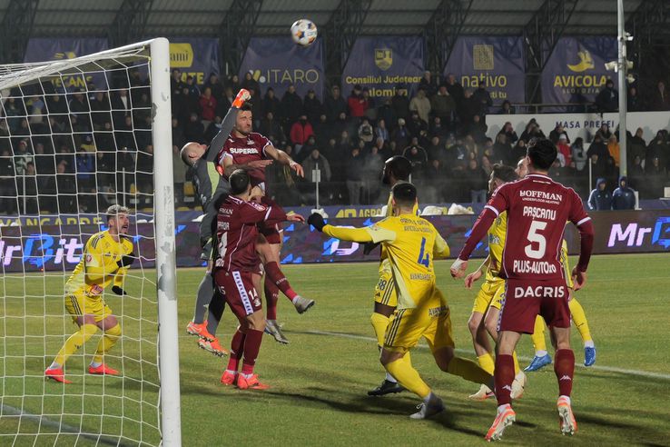 Unirea Slobozia - Rapid, etapa 29 din Superliga // FOTO: Andrei Furnigă (GSP.ro)