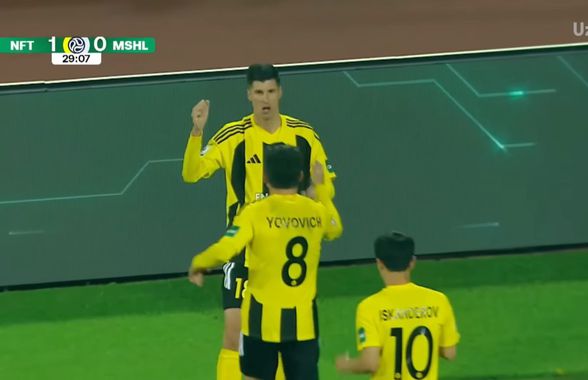 Dat afară de Dinamo, a debutat cu gol la noua echipă