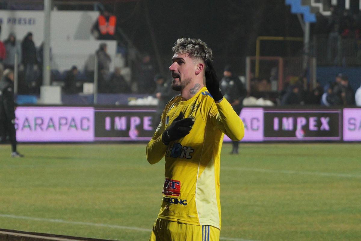 Alexandru Albu, după Unirea Slobozia - Rapid / Foto: Andrei Furnigă GSP