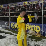 Alexandru Albu, după Unirea Slobozia - Rapid / Foto: Andrei Furnigă GSP