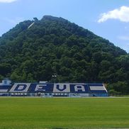 Stadionul din Deva // FOTO: Facebook @Călin Petru Marian