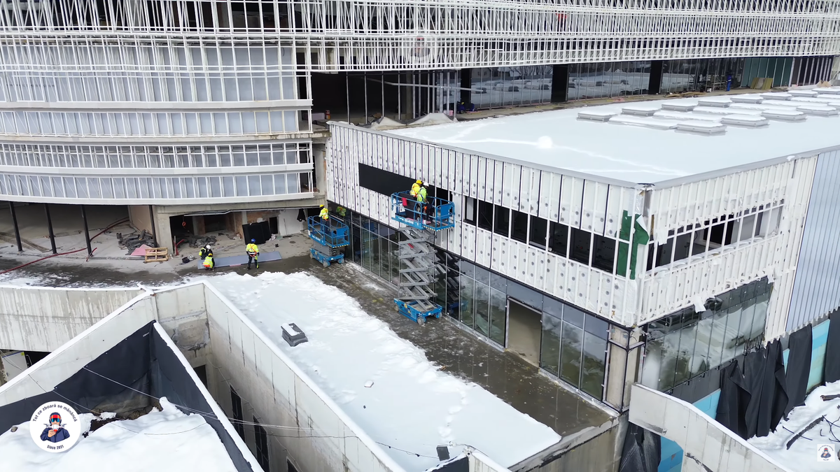 Cea mai mare sală polivalentă din România e gata în proporție de 65% » Deja arată ca o bijuterie arhitecturală