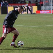 Unirea Slobozia - Rapid, imagini de la încălzire // FOTO: Andrei Furnigă (GSP.ro)