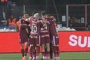 Unirea Slobozia - Rapid » Deschidere de scor în minutul 24: a marcat din nou în 2026! Centrare perfectă a lui Moruțan