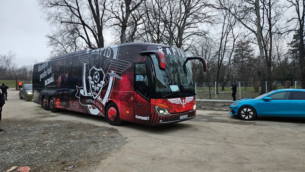 Unirea Slobozia - Rapid, imagini înaintea partidei din etapa 29