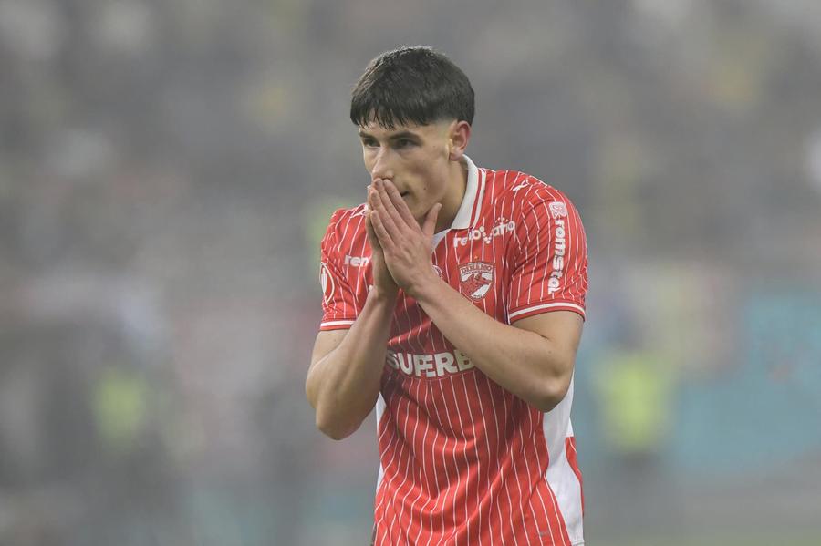Ianis Tarbă, extrema lui Dinamo/ foto: Cristi Preda (GSP) L-a dat gata pe Nuno Campos » Fotbalistul de la Dinamo care l-a impresionat din start pe portughez: primul în teste!