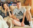 GALERIE FOTO Cum să te plictisești? Valentin Mihăilă, în izolare în casă cu superba lui iubită