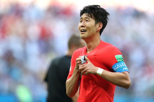 Heung Min Son în meciul împotriva Germaniei de la Cupa Mondială din 2018 // sursă foto: Guliver/gettyimages