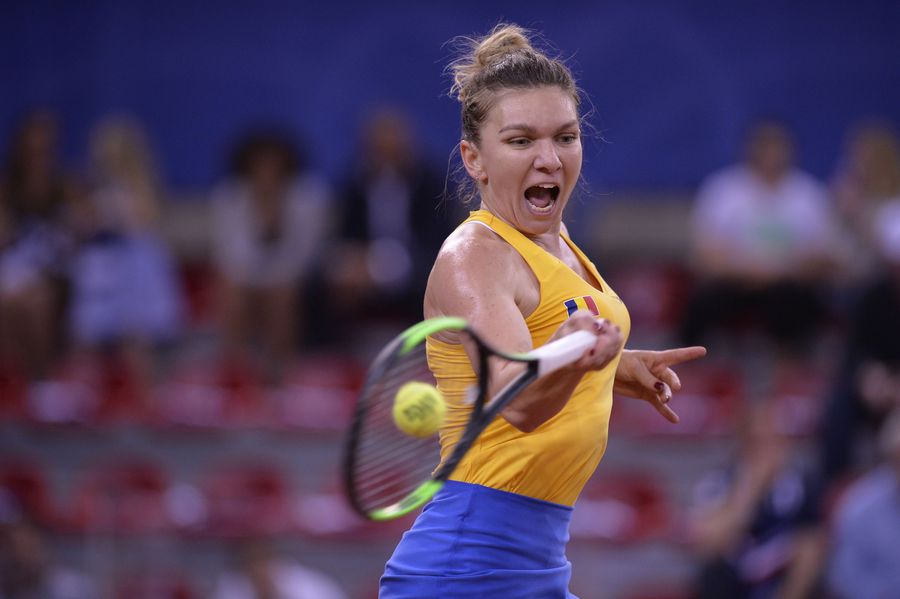 Simona Halep în culorile României FOTO Raed Krishan Simona Halep în culorile României FOTO Raed Krishan