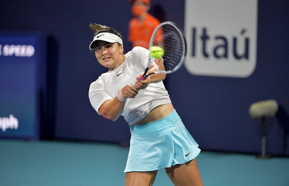 Bianca Andreescu, calificare dramatică în finala turneului de la Miami