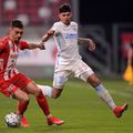 Florinel Coman (dreapta), în UTA - FCSB