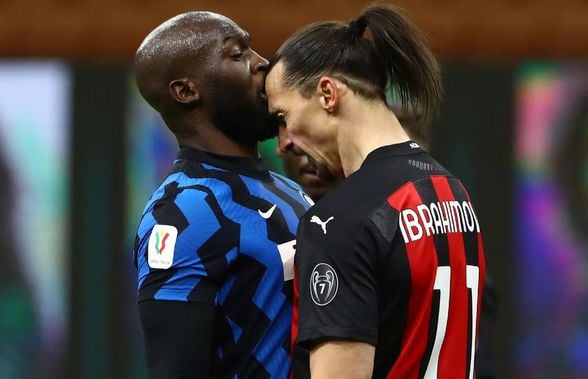 Gest impresionant după conflictul din „Derby della Madonnina” » Ce se va întâmpla cu amenzile primite de Zlatan Ibrahimovic și Romelu Lukaku