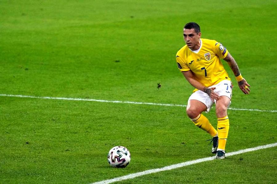 Nicolae Stanciu în meciul cu Germania, 0-1 Nicolae Stanciu în meciul cu Germania, 0-1
