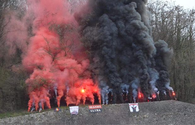 Show în cantonamentul „Milanului din Banat”, înaintea debutului în play-out