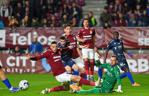 Mutu, 4 din 4! Spectacol la primul meci oficial din Giulești » Cum arată clasamentul în play-out