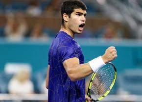 Carlos Alcaraz scrie istorie în ATP, la doar 18 ani! A învins campionul en-titre și e în finală la Miami