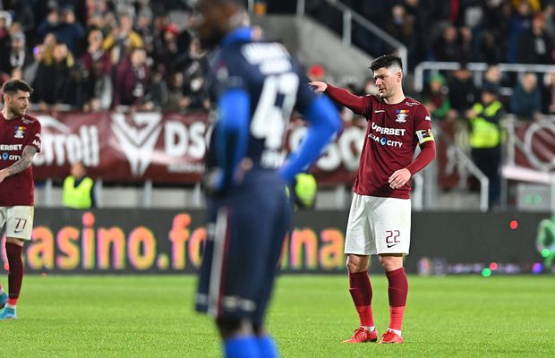 Imagini care nu s-au văzut la TV » Ce a făcut Săpunaru la penalty-ul Rapidului