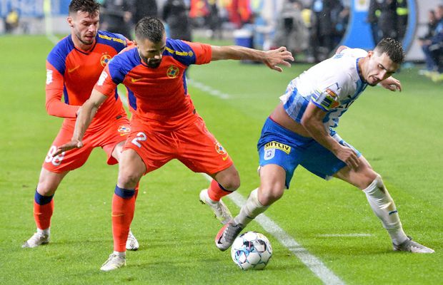 Egali la cifre, prăpastie la puncte » Paradox incredibil: Craiova stă mai bine la 4 capitole, dar FCSB o surclasează în clasament