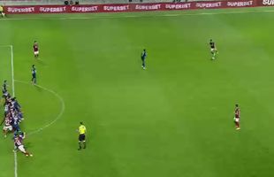 Gol fabulos la primul meci oficial pe Giulești! Sefer, execuție perfectă în Rapid - FC Botoșani