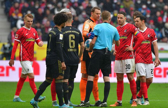 Situație neverosimilă în meciul lui Bayern » Echipa lui Lewandowski a jucat cu 12 oameni pe teren! Ce au făcut arbitrii
