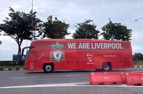 Autocarul lui Liverpool.
Foto: Imago