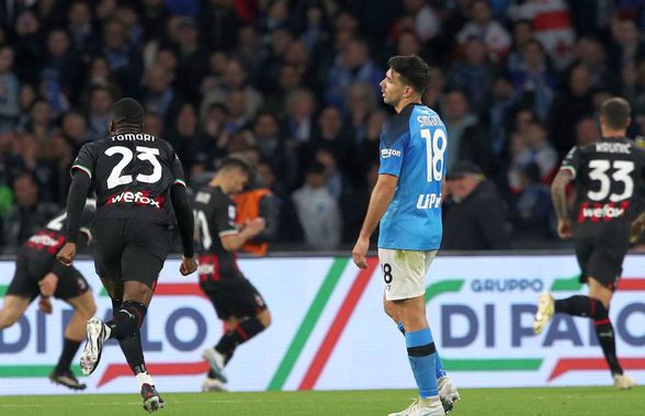 Napoli - AC Milan 0-4. Liderul din Serie A, făcut KO de „diavoli”! Prestație de excepție a campioanei