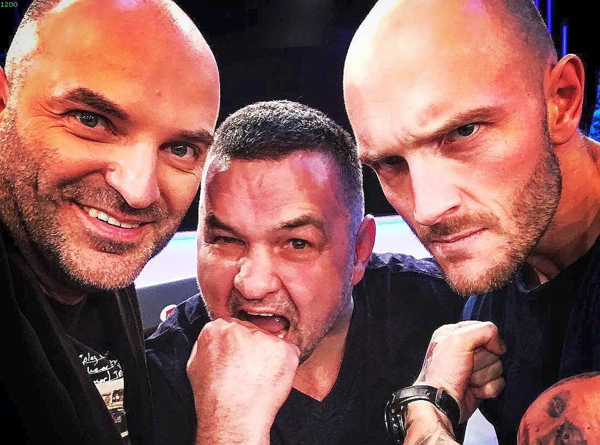 Leonard Doroftei a sărit să bată un comediant, după o glumă cu Lucian Bute: „Mi-a rupt tricoul, m-a aruncat pe acolo”