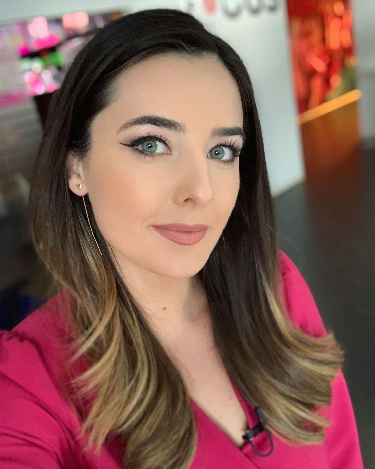 Toți ochii sunt pe ea seară de seară » Cea mai frumoasă prezentatoare a știrilor din sport