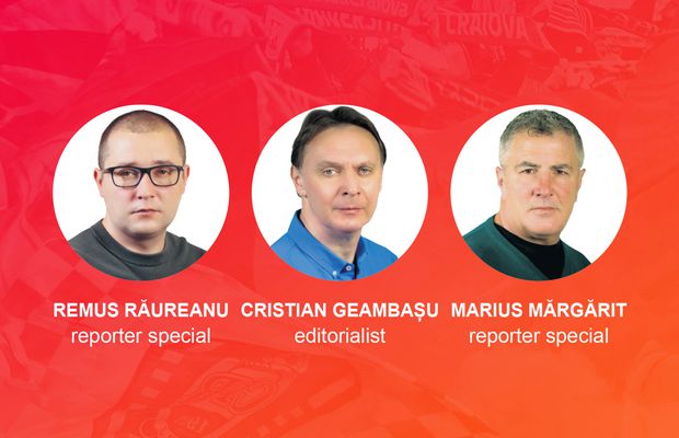Vocile Gazetei » Cristian Geambașu, Remus Răureanu și Marius Mărgărit au comentat derby-ul CSU Craiova - CFR Cluj: „E corect egalul acesta care subliniază echilibrul dintr-un play-off așa cum nu a mai fost”
