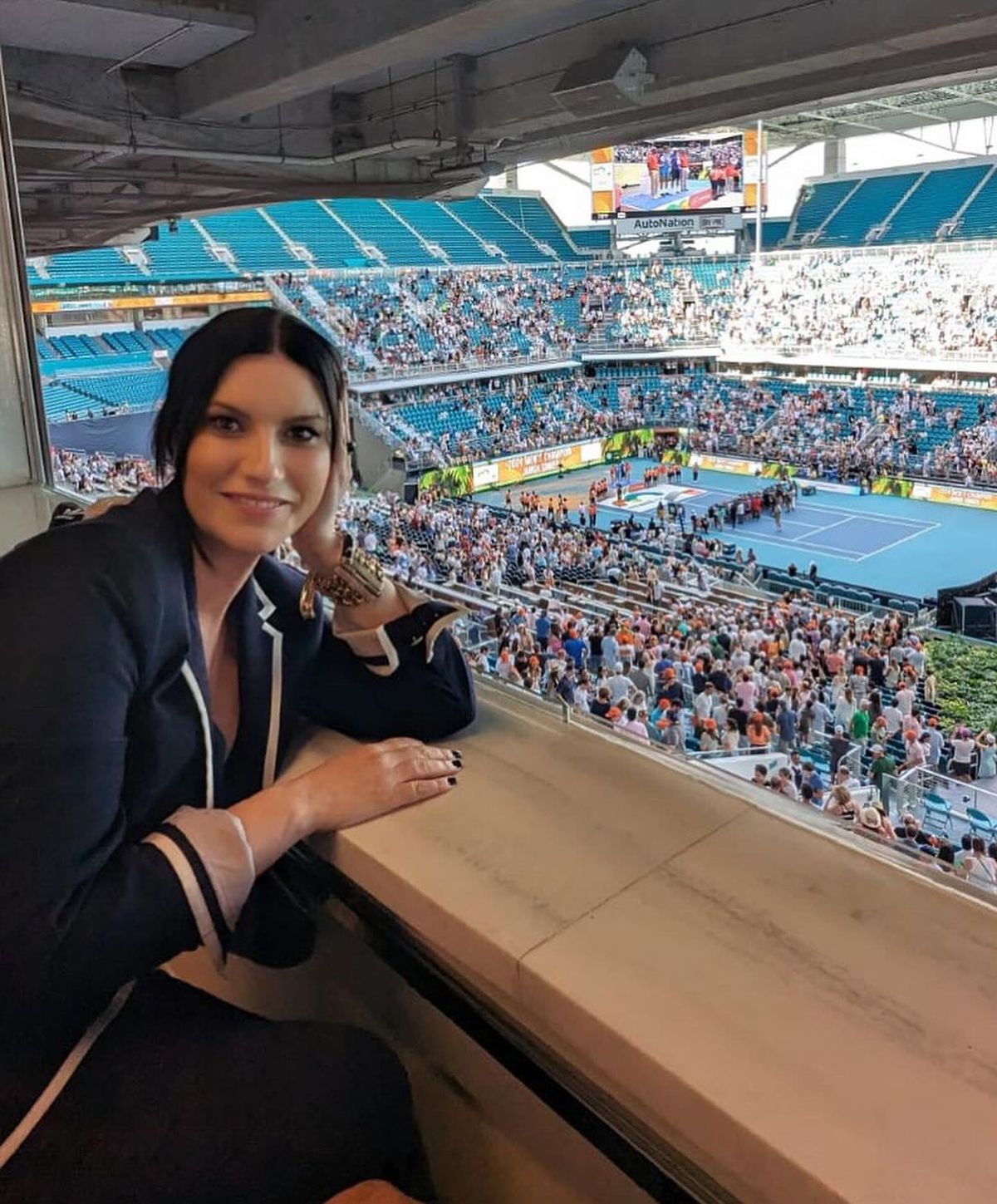 Laura Pausini și Jannik Sinner