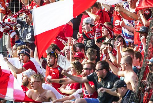 Suporterii celor de la Brann Bergen, foto: Guliver/gettyimages