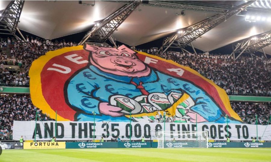 Scandal în The Guardian! UEFA, acuzată că intimidează un club pentru o scandare! Ripostă oficială: „Suntem din Bergen și cântăm ce vrem!