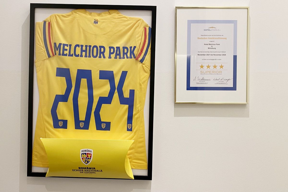 EXCLUSIV.  Hotel Melchior Park Würzburg