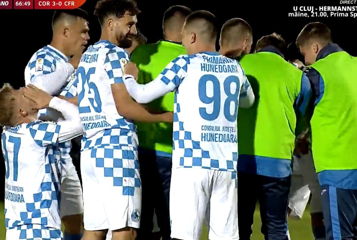 Șocant: CFR Cluj, DEZMEMBRATĂ la Hunedoara, în primul „sfert” din Cupa României Betano! Adio, Mutu?