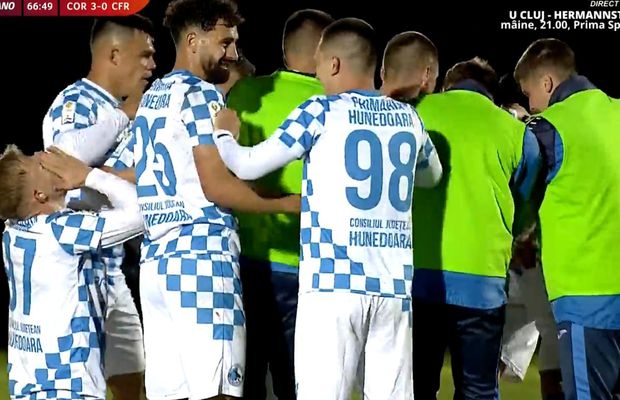 Șocant: CFR Cluj, DEZMEMBRATĂ la Hunedoara, în primul „sfert” din Cupa României Betano! Adio, Mutu?