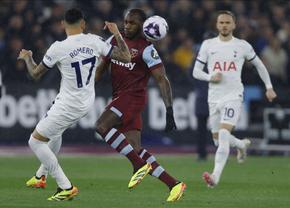 Remiză spectaculoasă între West Ham și Tottenham în derby-ul zilei din Premier League