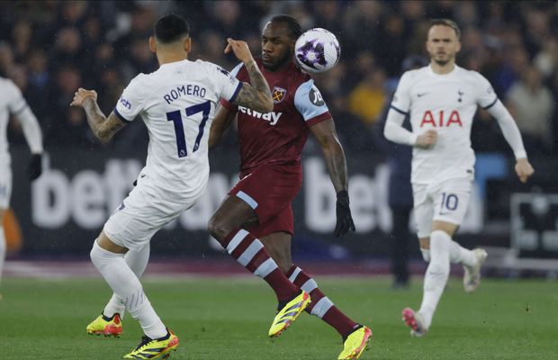 Remiză spectaculoasă între West Ham și Tottenham în derby-ul zilei din Premier League