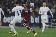 Remiză spectaculoasă între West Ham și Tottenham în derby-ul zilei din Premier League