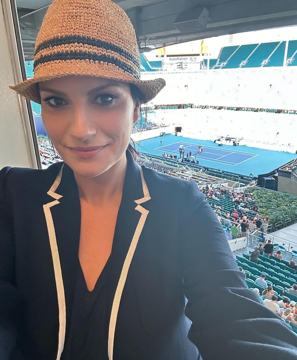 Laura Pausini și Jannik Sinner