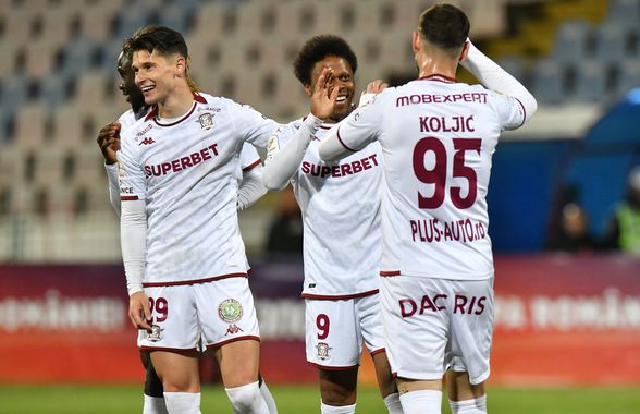 Metalul Buzău - Rapid 0-3, în „sferturile” Cupei României Betano » Două goluri în două minute, 3-0 la final, ura și la gară!