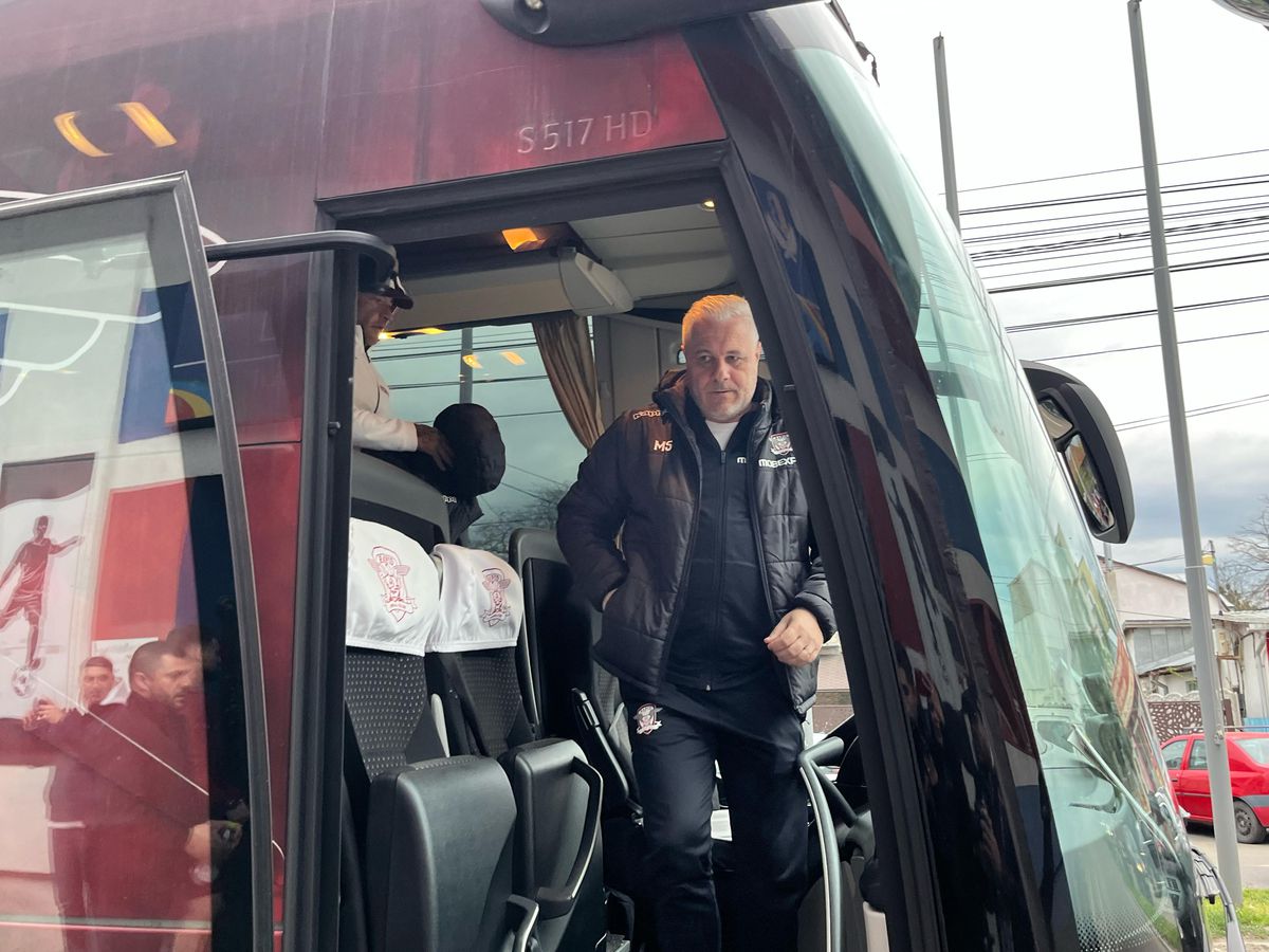 Imagini înainte de Metalul Buzău - Rapid