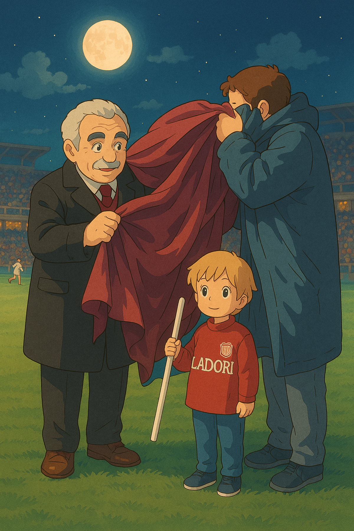 Istorie cu filtru Ghibli! Gazeta a generat 25 de imagini cu momente fabuloase din fotbalul românesc