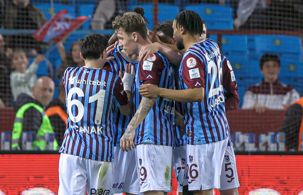 Trabzonspor - Bodrumspor, „thriller” cu 5 goluri și 3 cartonașe roșii! Cum s-au mișcat Drăguș și Pușcaș