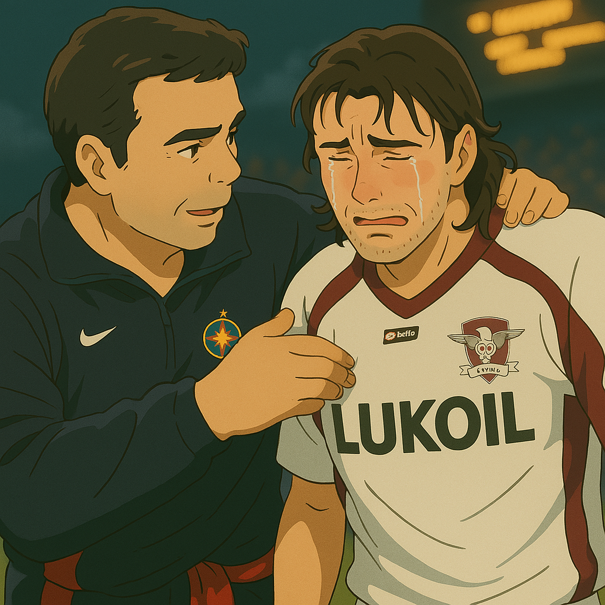 Istorie cu filtru Ghibli! Gazeta a generat 25 de imagini cu momente fabuloase din fotbalul românesc