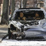 Tesla incendiate în Berlin / foto: Guliver/gettyimages