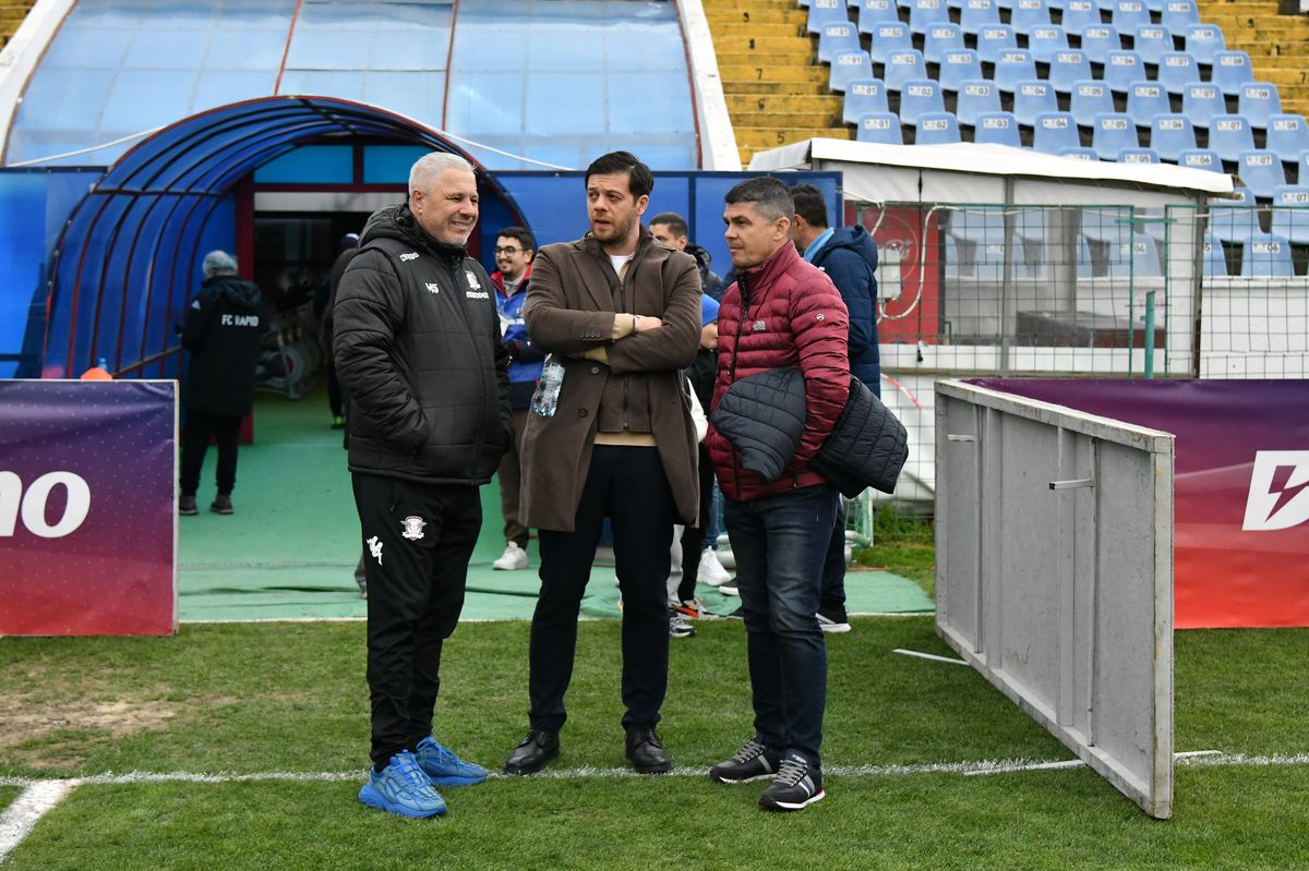 Imagini înainte de Metalul Buzău - Rapid